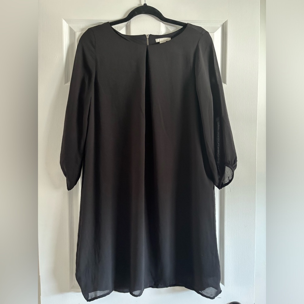 H&M black nylon dress